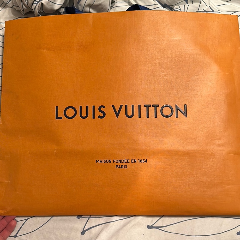 Louis Vuitton shopping bags